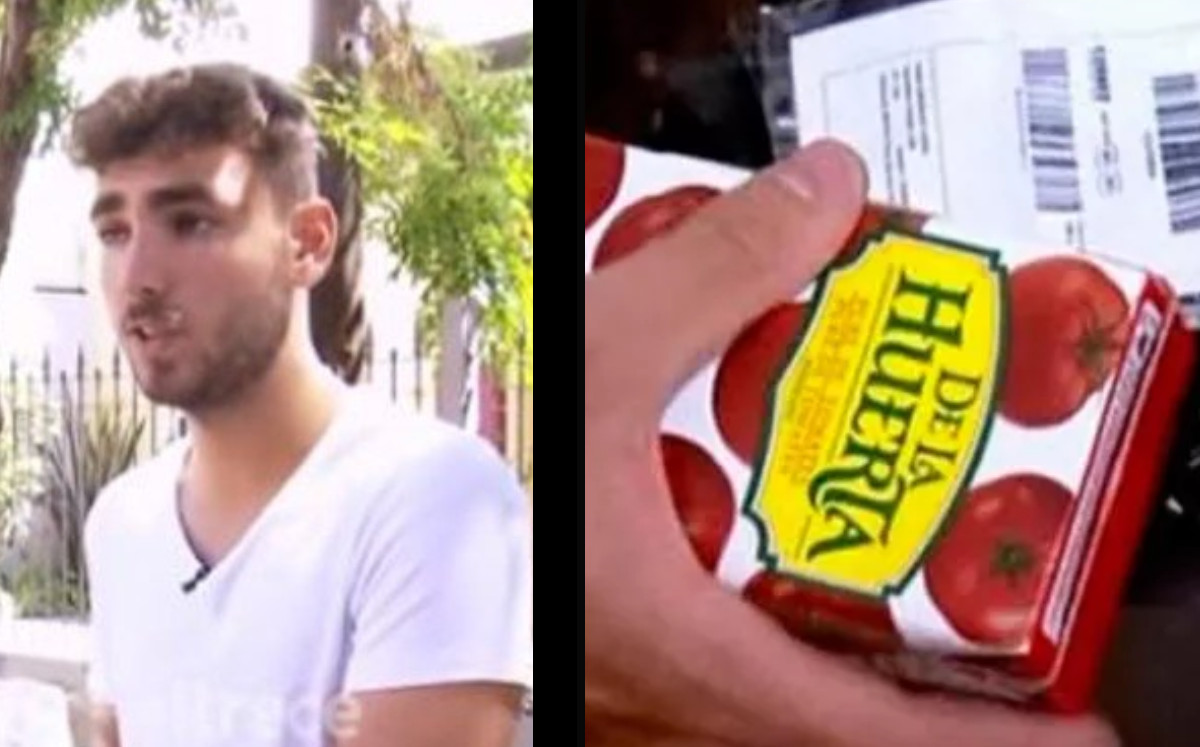 Joven compra iPhone en Mercado Libre; lo estafan y le llega una caja de puré de tomate. |Especial