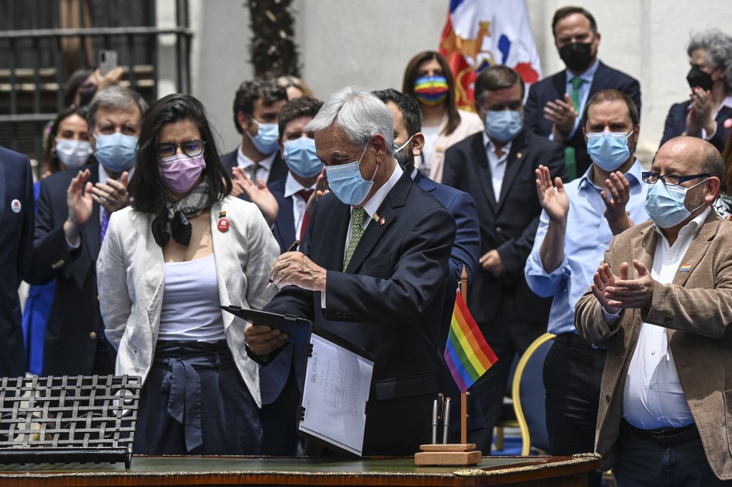 Sebastián Piñera, presidente de Chile. | AFP