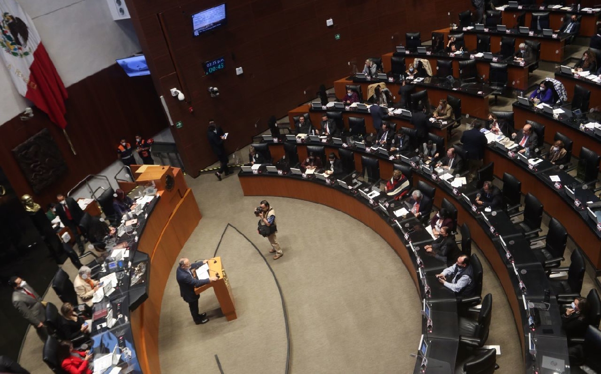 Sesión ordinaria del Senado de la República. | Cuartoscuro