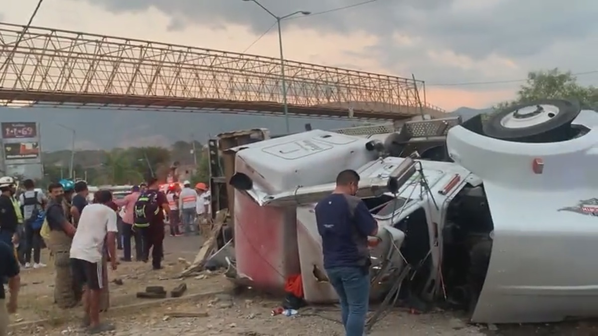 El tráiler transportaba migrantes provenientes de Guatemala | Especial
