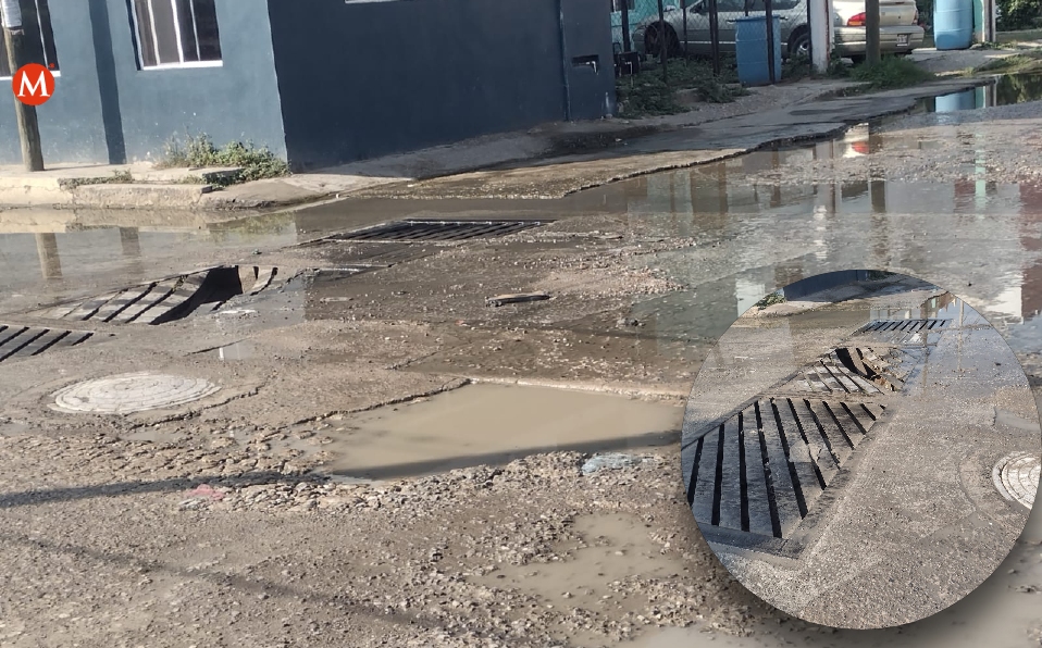 Vecinos reportan que fuga que afecta a la población en Altamira (Leticia Gutiérrez)