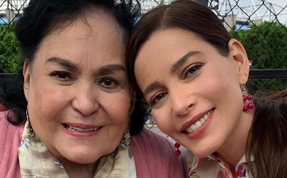 Adriana Fonseca se enteró de la muerte de Carmen Salinas en un evento (Instagram).