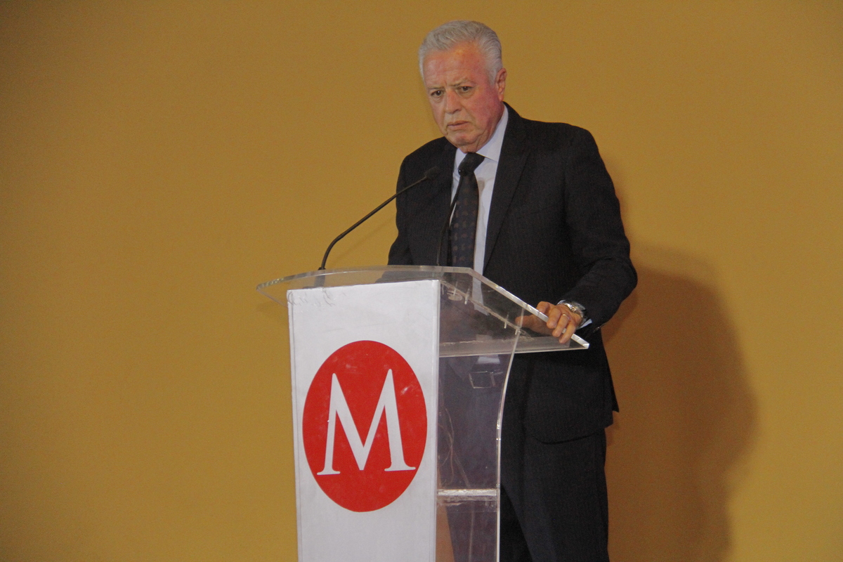 El alcalde Jorge Zermeño señaló que las ciudades toman nuevos esquemas de vivienda de acuerdo al crecimiento de la población.| Mauricio Román.
