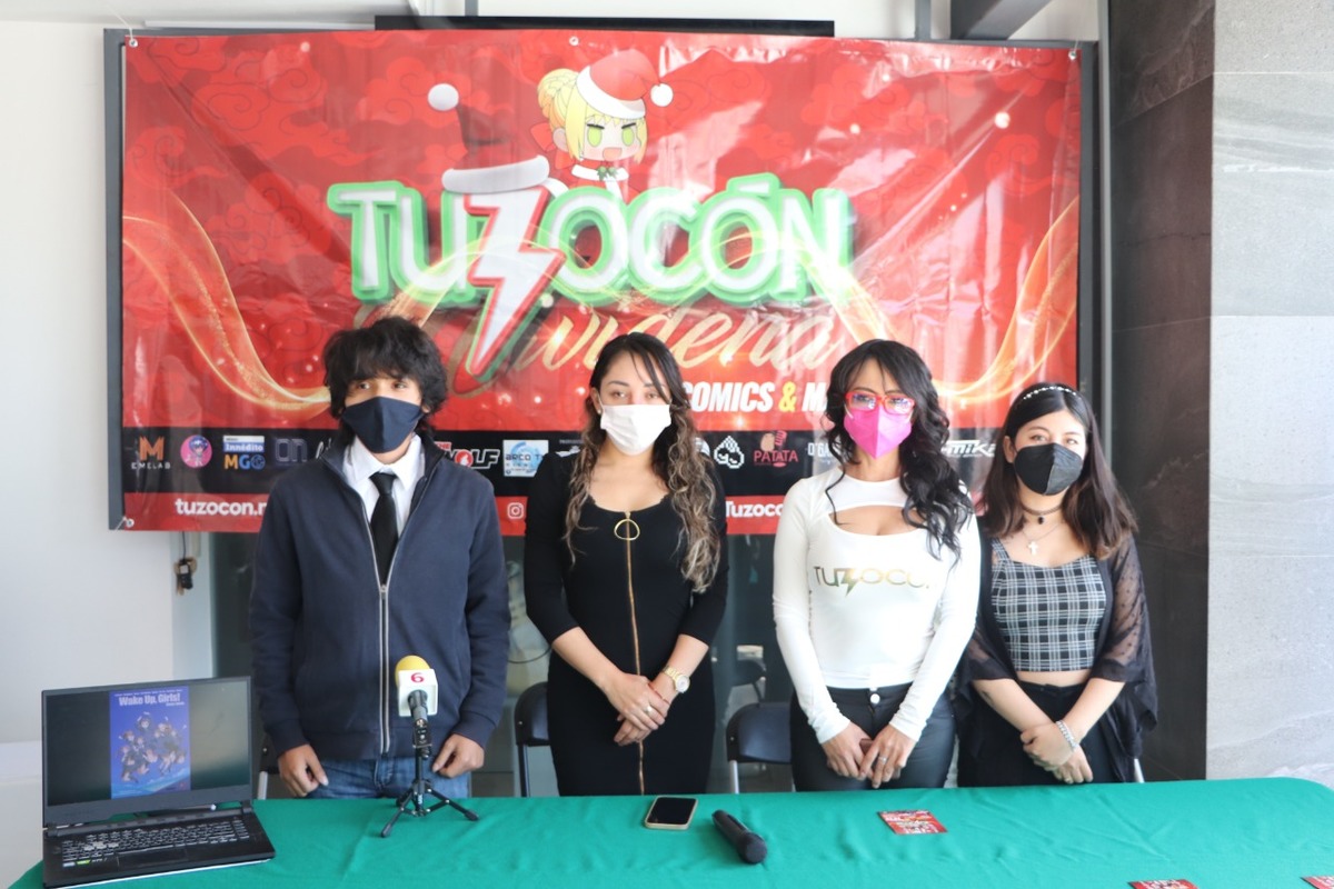 Anuncian la Expo Tuzocón navideña. (Cortesía)