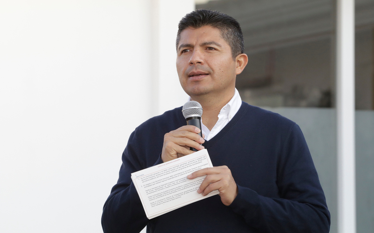 Eduardo Rivera, presidente municipal de Puebla | Agencia Enfoque