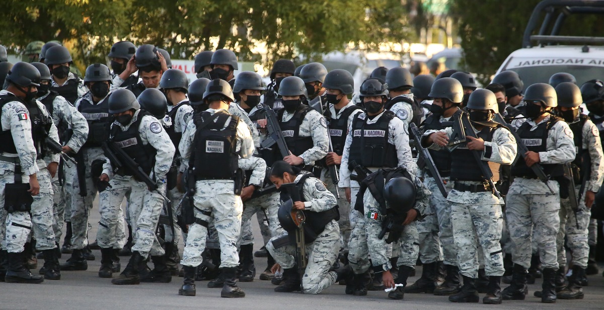 Elementos de la Guardia Nacional. (Ariel Ojeda)