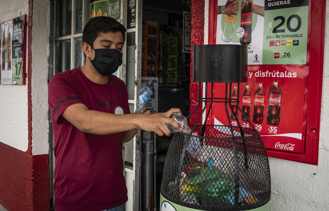 Además de eliminar correctamente residuos, la intención de compra aumenta en diez por ciento en cada una de las tienditas que integran el proyecto.