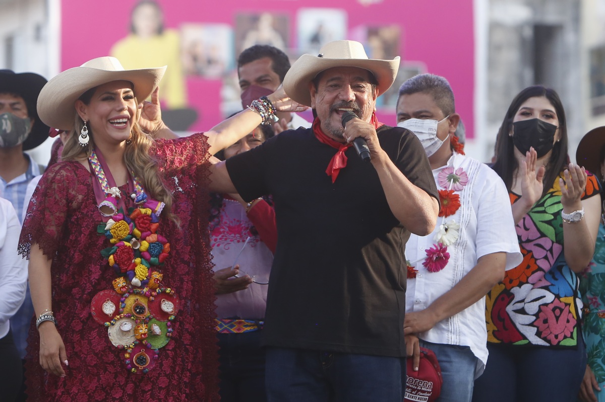 Evelyn Salgado y Félix Salgado. (Ariana Pérez)