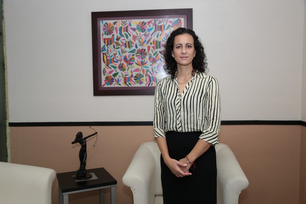 Guillermina Vázquez consejera presidenta del IEEH, comenta que están listo para las próximas elecciones. (Maribel Calderón)