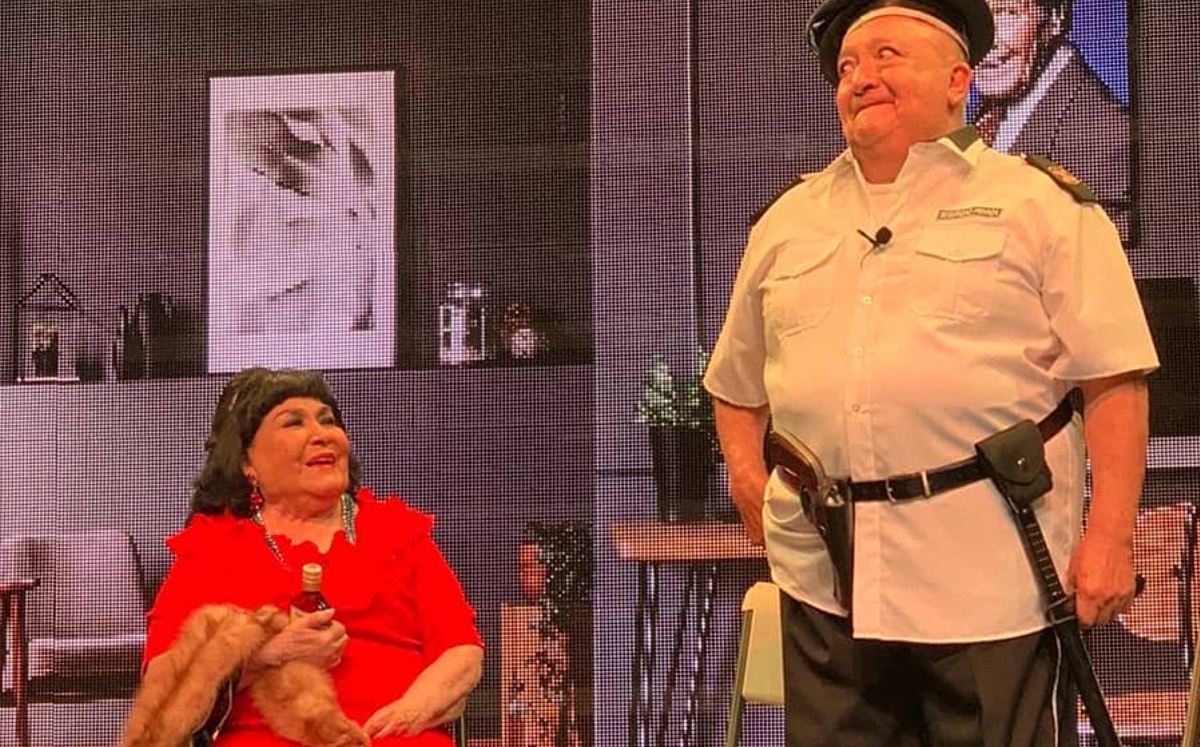 Luis de Alba dijo que contó con el apoyo de Carmen Salinas en momento difíciles (Instagram).
