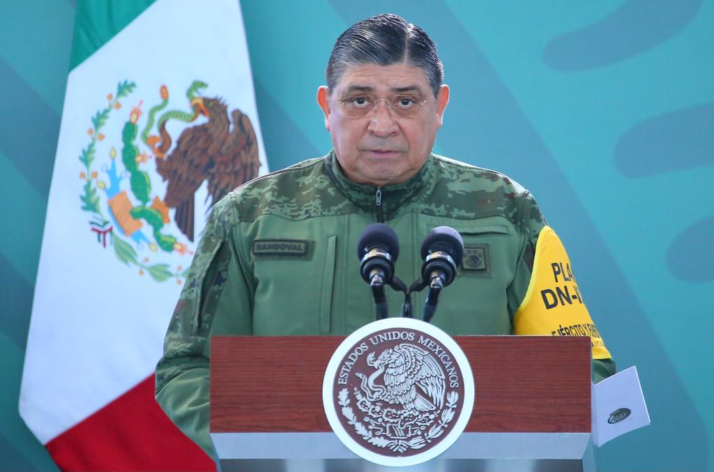 Luis Cresencio Sandoval, titular de la Sedena. | Ariel Ojeda