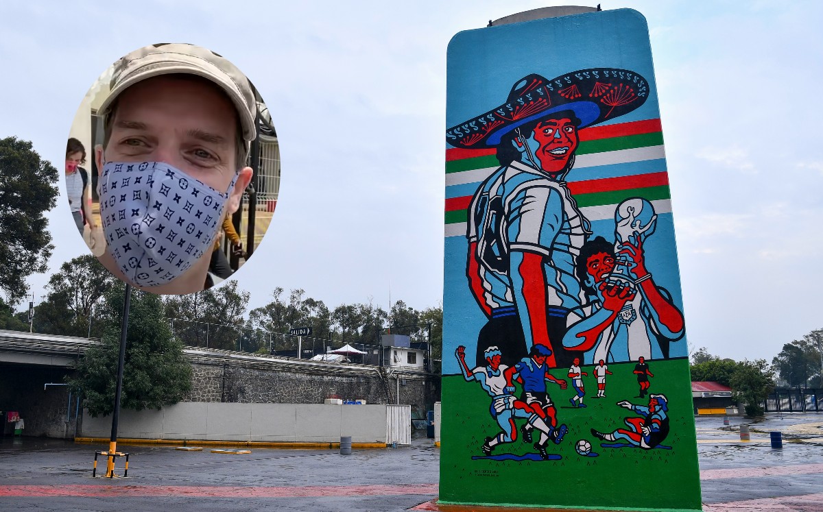 Pareja argentina, al borde de las lágrimas al conocer el Estadio Azteca (Imago7)