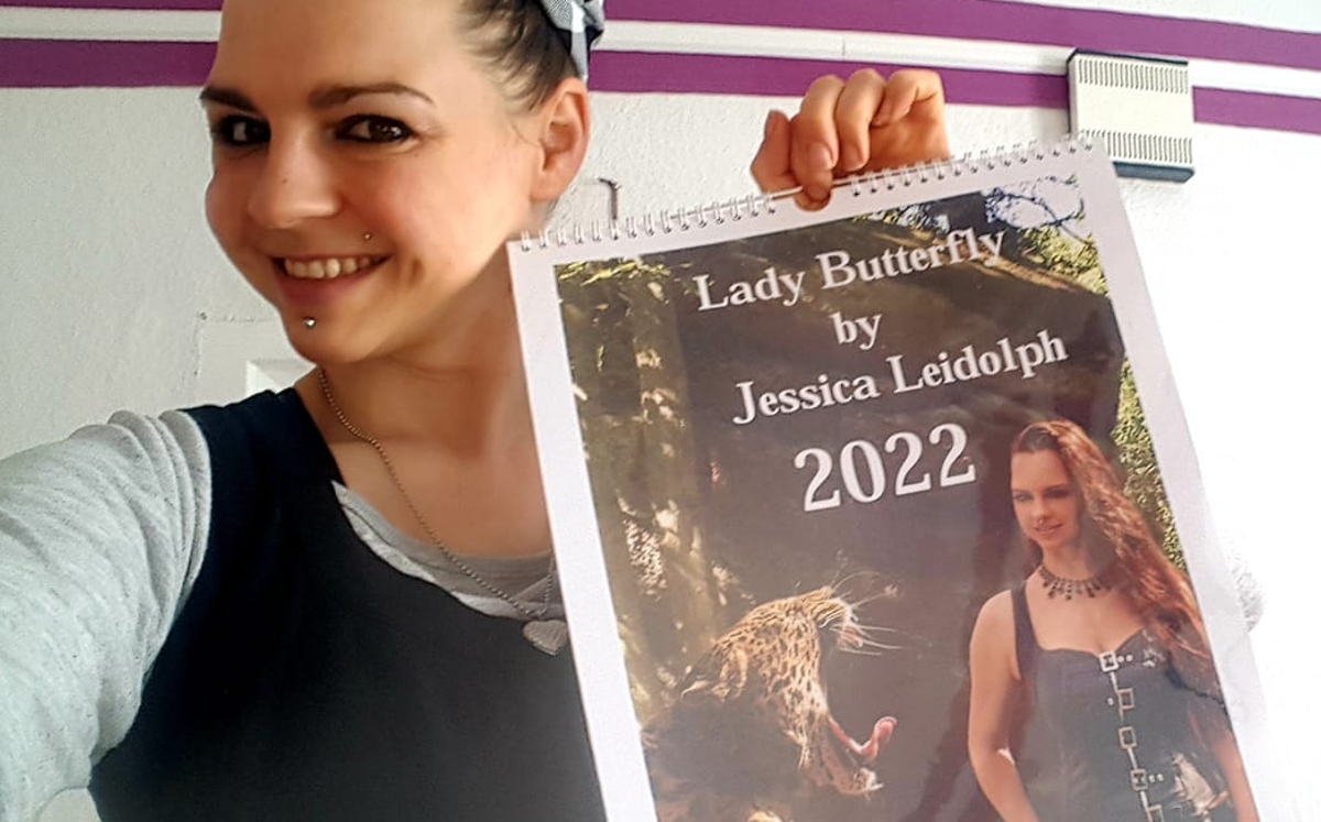La joven es defensora de los derechos de los animales (Facebook: Lady Butterfly).