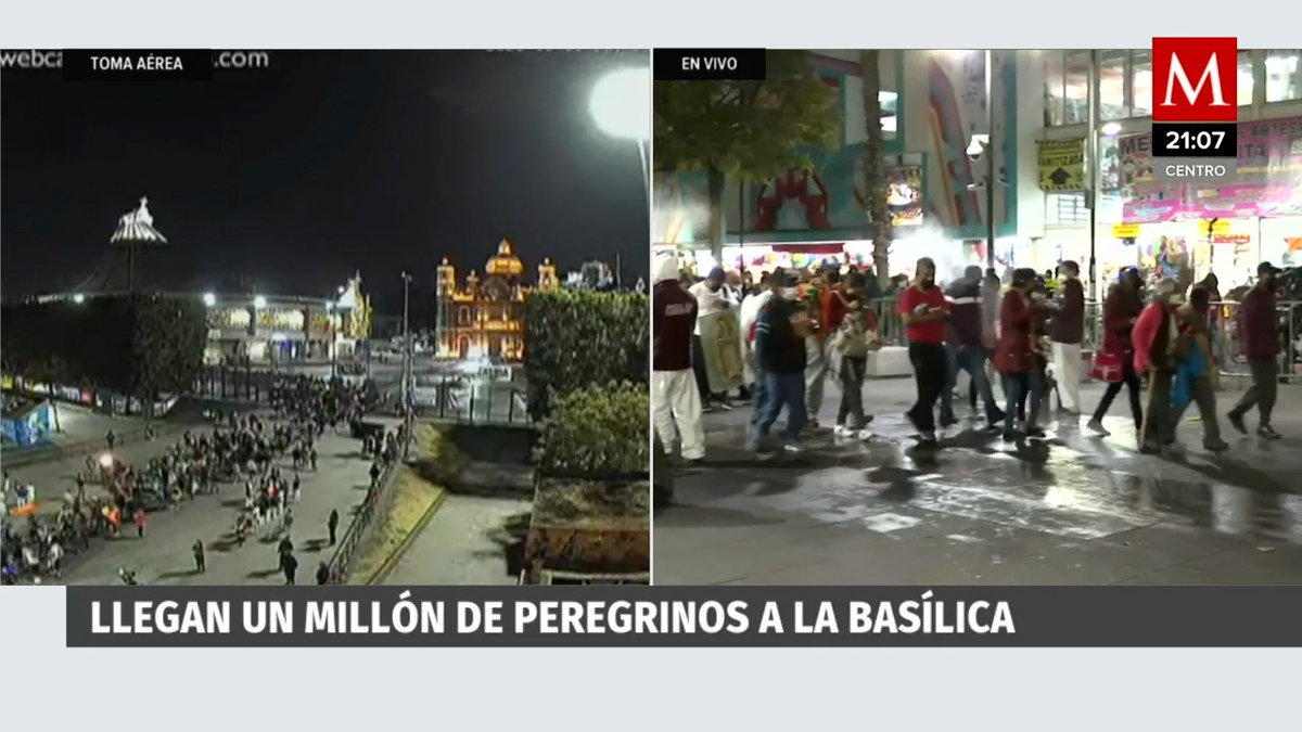 Llegan un millón de peregrinos a la basílica