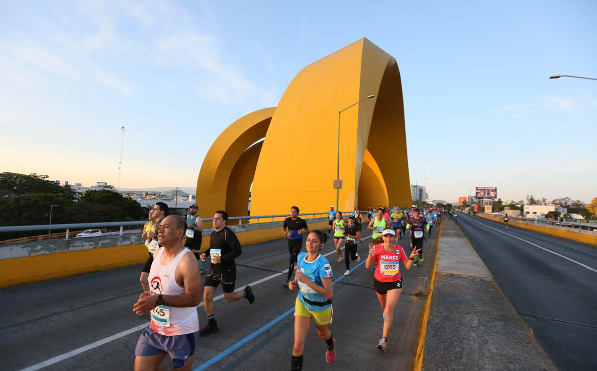 Maratón de Guadalajara en febrero de 2020 (Fernando Carranza)