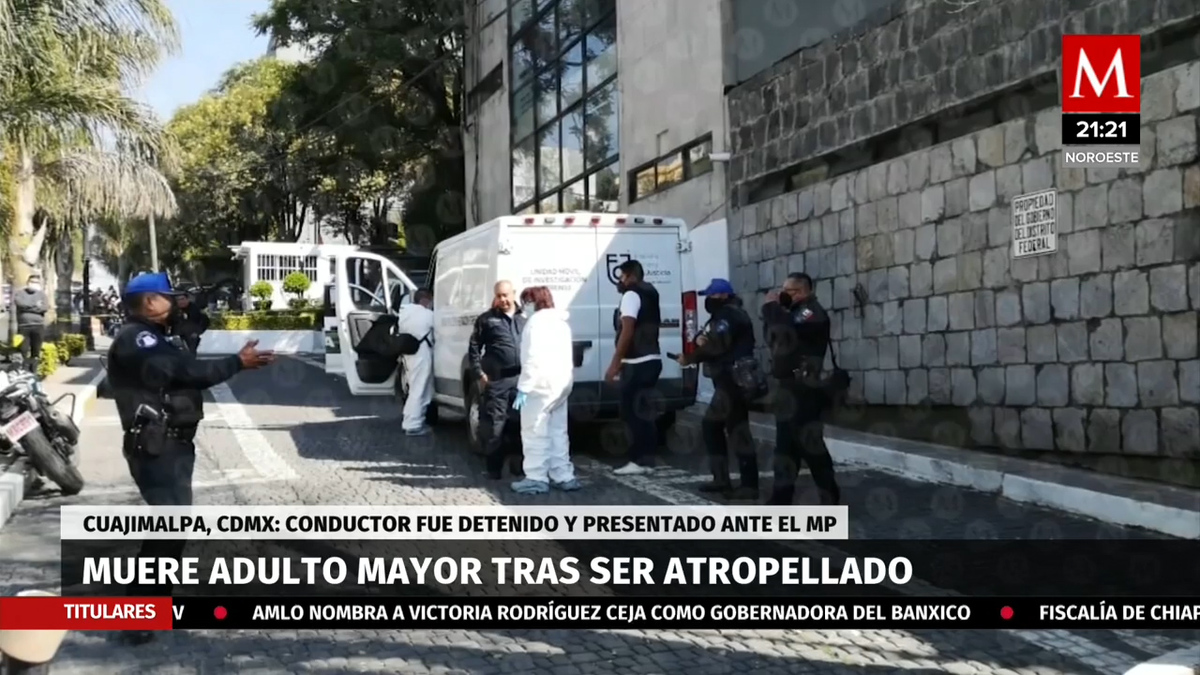 Muere adulto mayor tras ser atropellado en CdMx