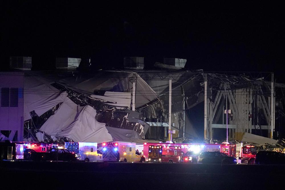 Al menos 50 muertos por tornado en Kentucky, en un EEUU azotado por tormentas