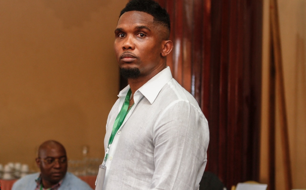 Samuel Eto'o, elegido presidente de la Federación Camerunesa de Futbol (AFP)
