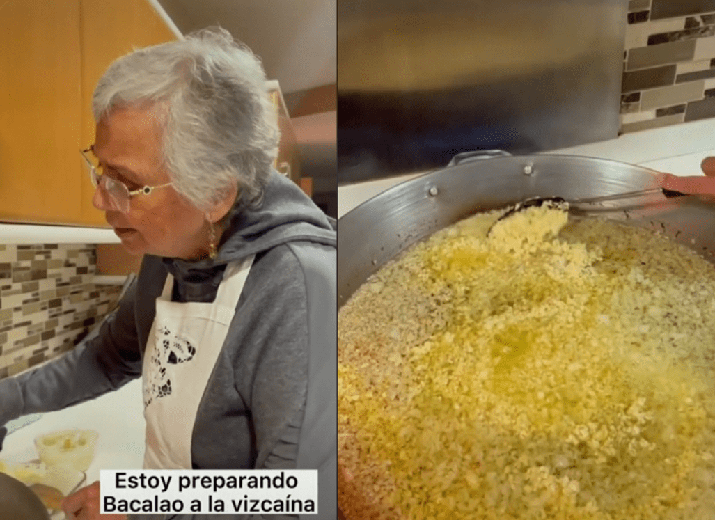 Sánchez Cordero dijo que pronto compartirá la receta (TikTok: @ola_sanchezcordero)