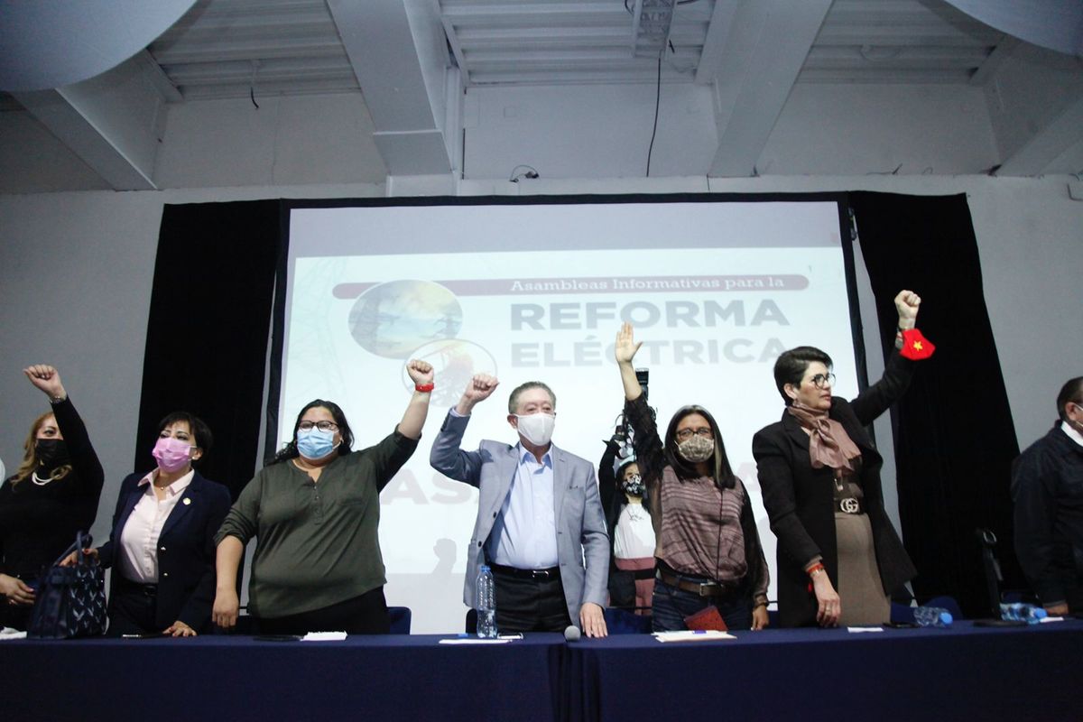 Alista Morena asambleas informativas en respaldo a reforma eléctrica | Especial