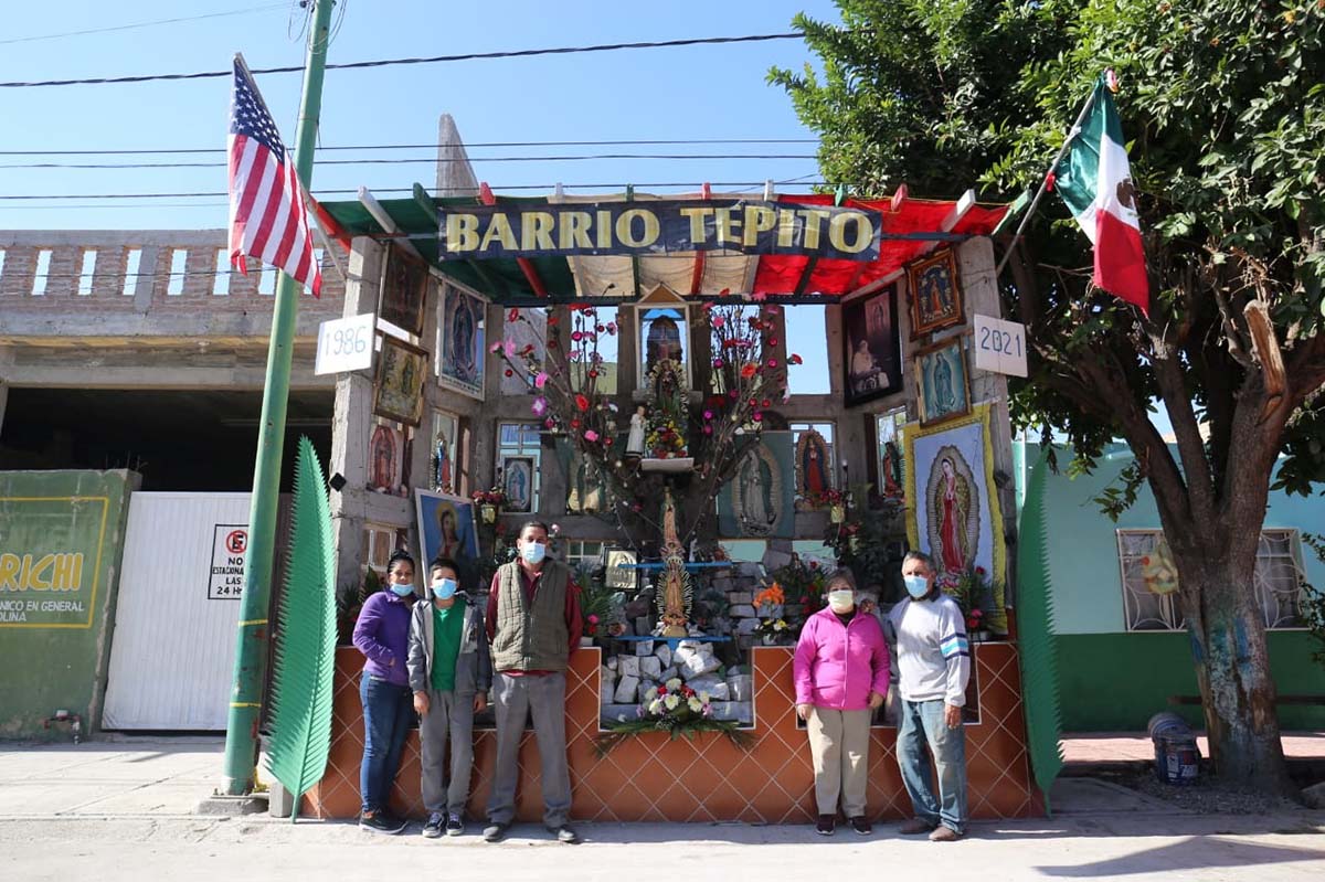 Altar más grande en Gómez Palacio. (Rolando Riestra)