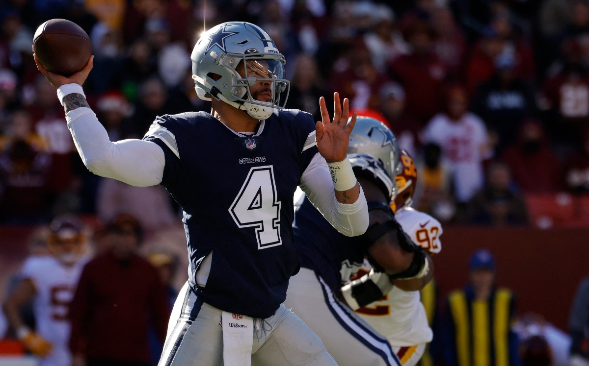 Cowboys, cerca de asegurar cima en Este de  NFC tras vencer a Washington (Reuters)