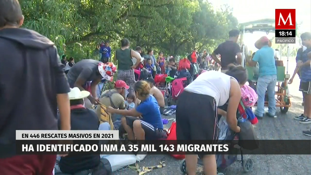 INM rescató más de 35 mil migrantes en 2021