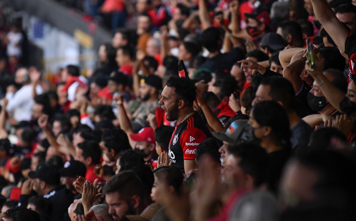 Afición del Atlas durante la final de la Liga MX (Imago7)