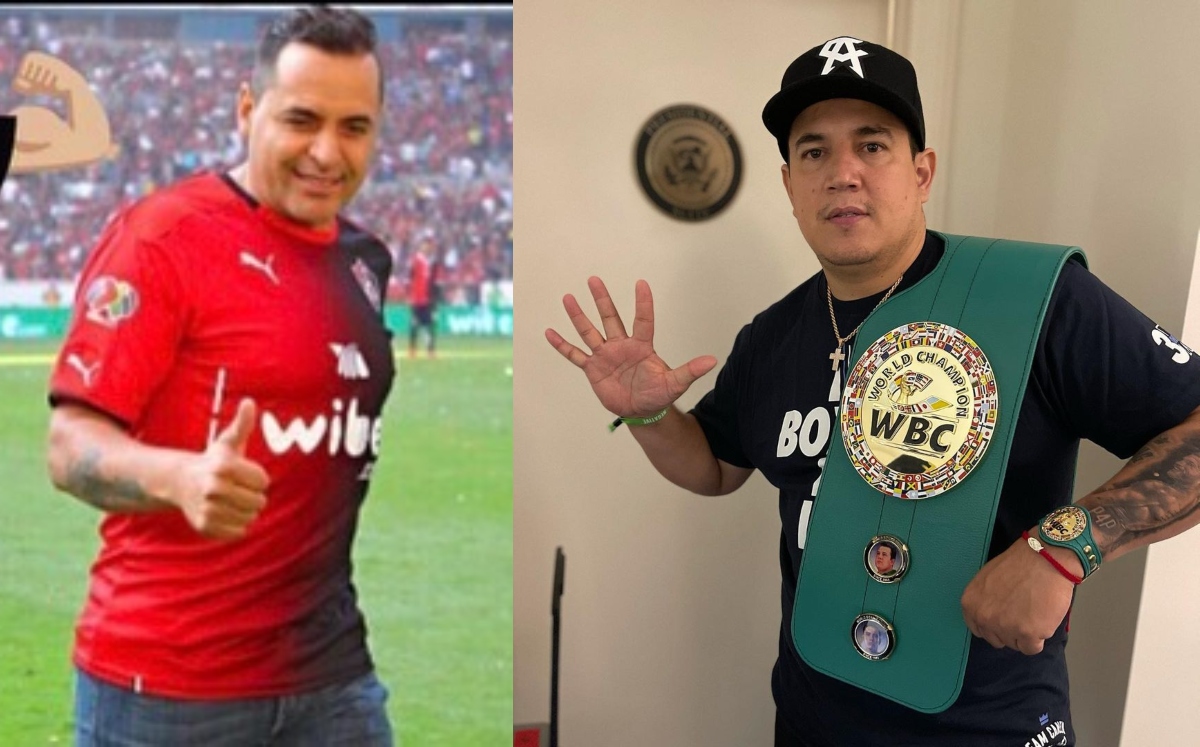 Daniel Osorno y Eddy Reynoso se encuentran en festejos del Atlas (Instagram)