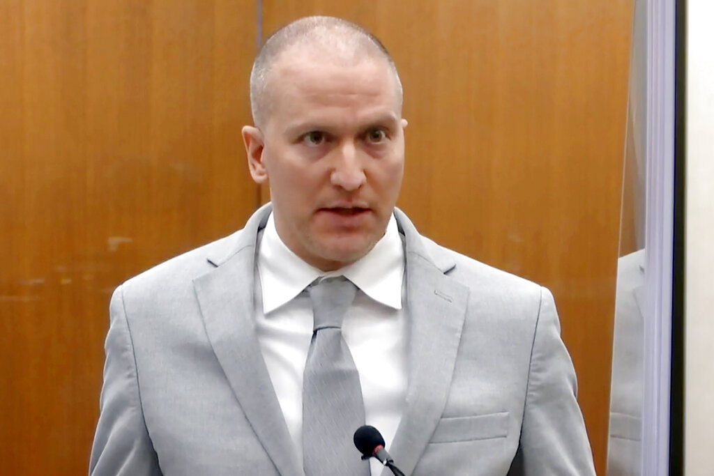 Derek Chauvin ex policía culpable de la muerte de George Floyd. (AFP)