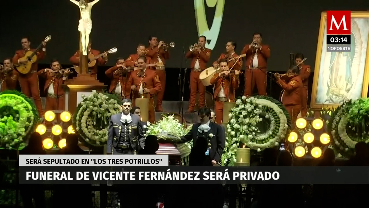 Despiden con cariño a Vicente Fernández, 'El Charro de Huentitán'