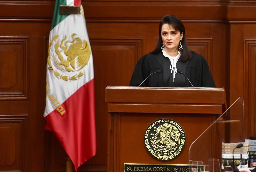 Margarita Ríos-Farjat, presidenta de la Primera Sala de la SCJN.
