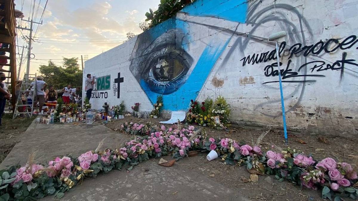 Con memorial, vecinos claman justicia por muerte de migrantes