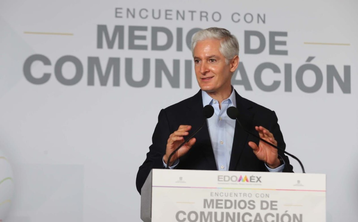 Alfredo Del Mazo, gobernador del Estado de México.