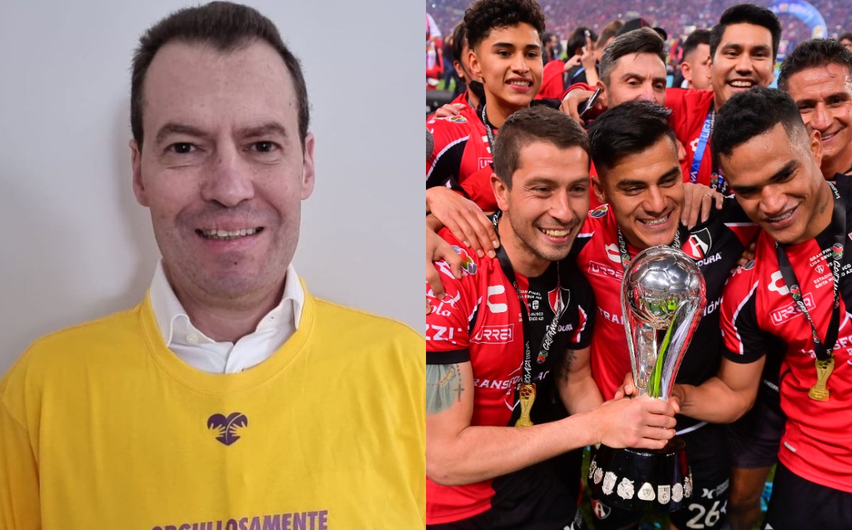 André Marín atribuye título del Atlas a ayuda arbitral (Instagram @andremarinpuig / Imago7)