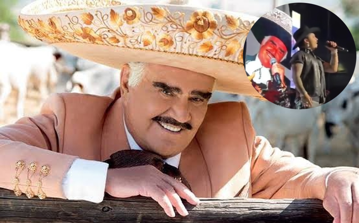 Christian Nodal cantó algunos temas de Vicente Fernández (Especial).