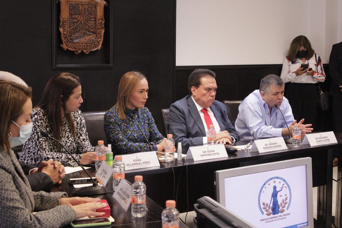 Gerardo Márquez Guevara presentó su cuarto informe como Fiscal General del Estado de Coahuila.| Cortesía
