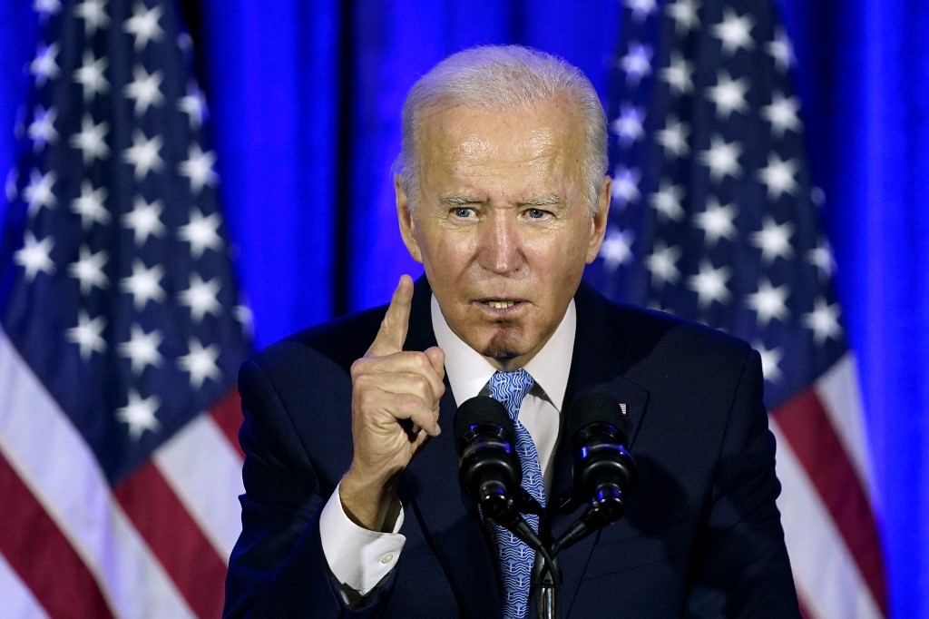 Joe Biden lamenta los sucesos ocurridos en la escuela Sandy Hook en 2012 (AP)