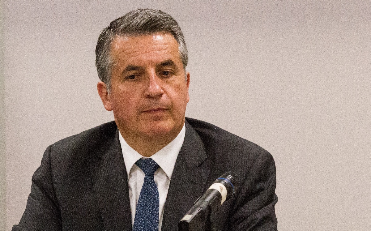 Julio. A. Santaella, del Inegi, en la presentación de los resultados de una encuesta. | Cuartoscuro