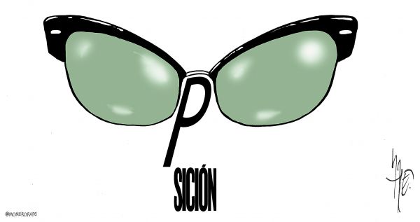 Lentes de Díaz Ordaz y bigotes de Hitler