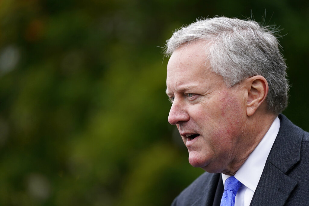 Mark Meadows, ex jefe de gabinete de Donald Trump. (AP)
