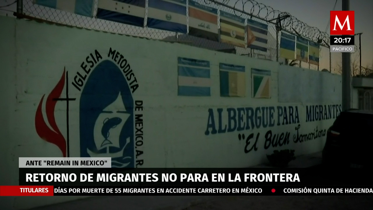 "Remain in Mexico", a punto de saturar albergues en frontera con EU