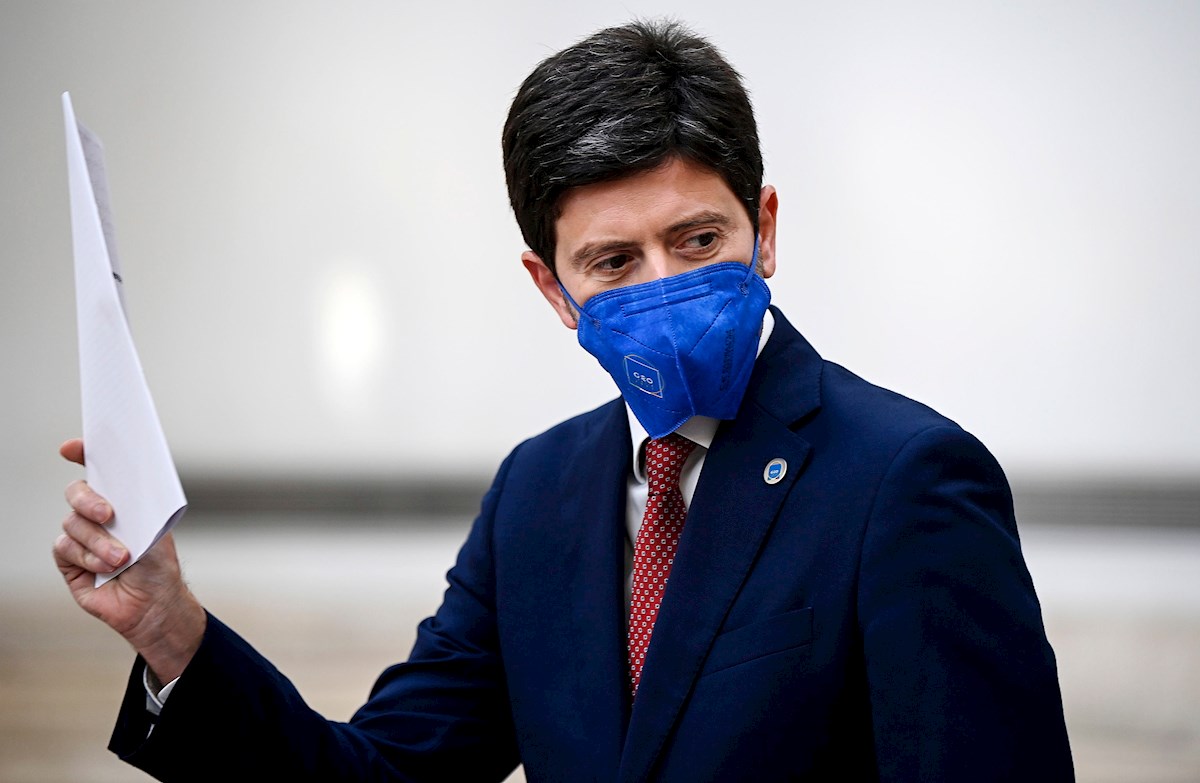 Roberto Speranza, ministro de Salud de Italia (EFE)
