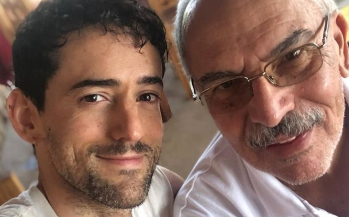 El actor compartió que habló con su papá una hora (Instagram).