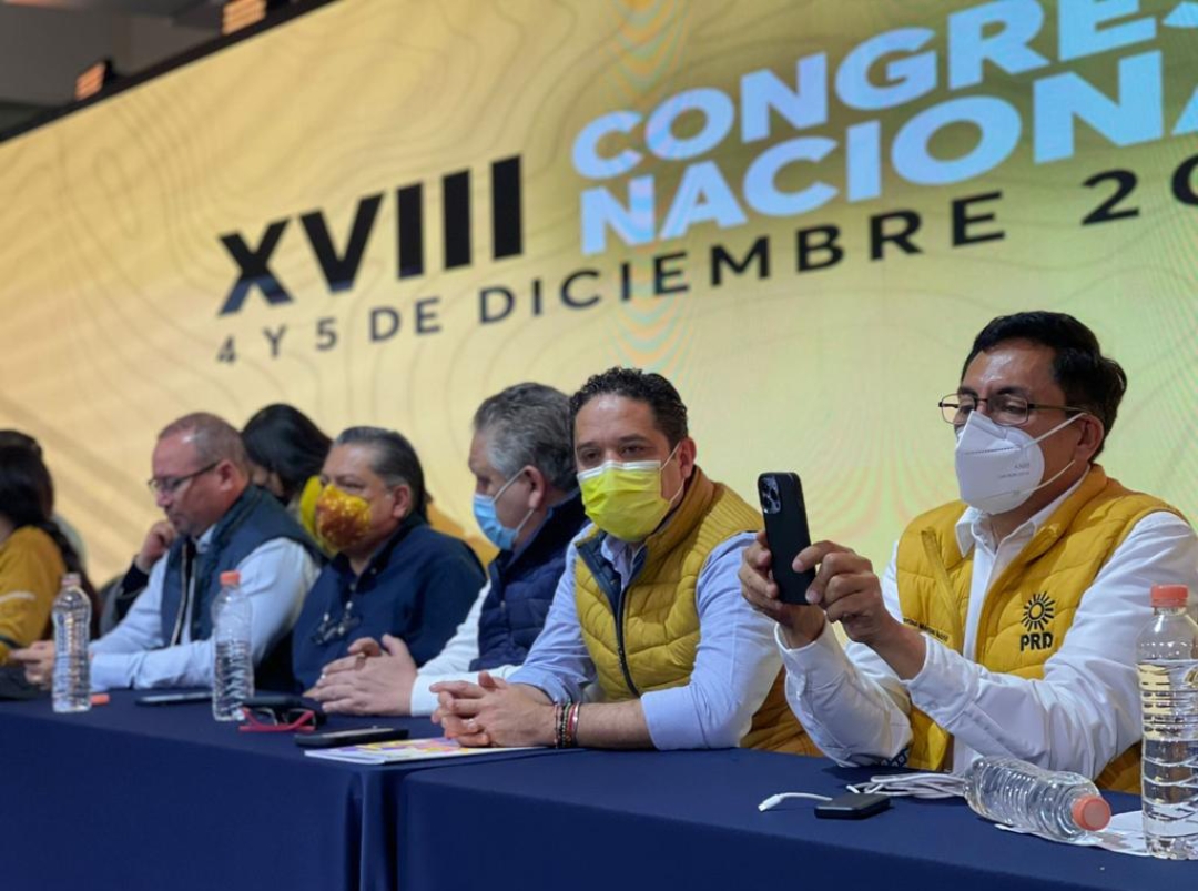 El dirigente Nacional del Movimiento Independiente del PRD, Evodio Velázquez Aguirre. (Rogelio Agustín)