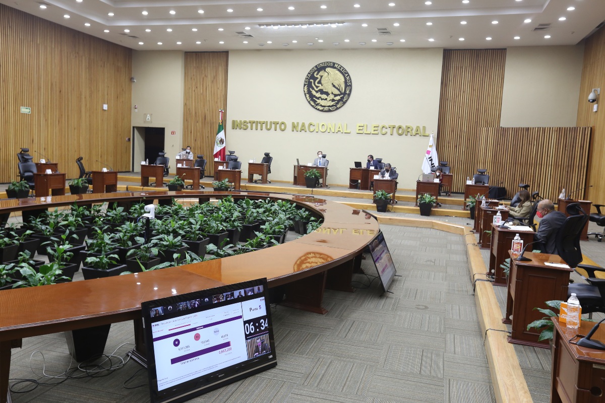 Instituto Nacional Electoral. (Javier Ríos)