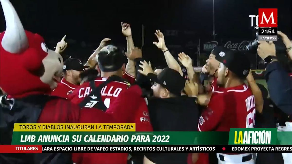 LMB anuncia su calendario 2022