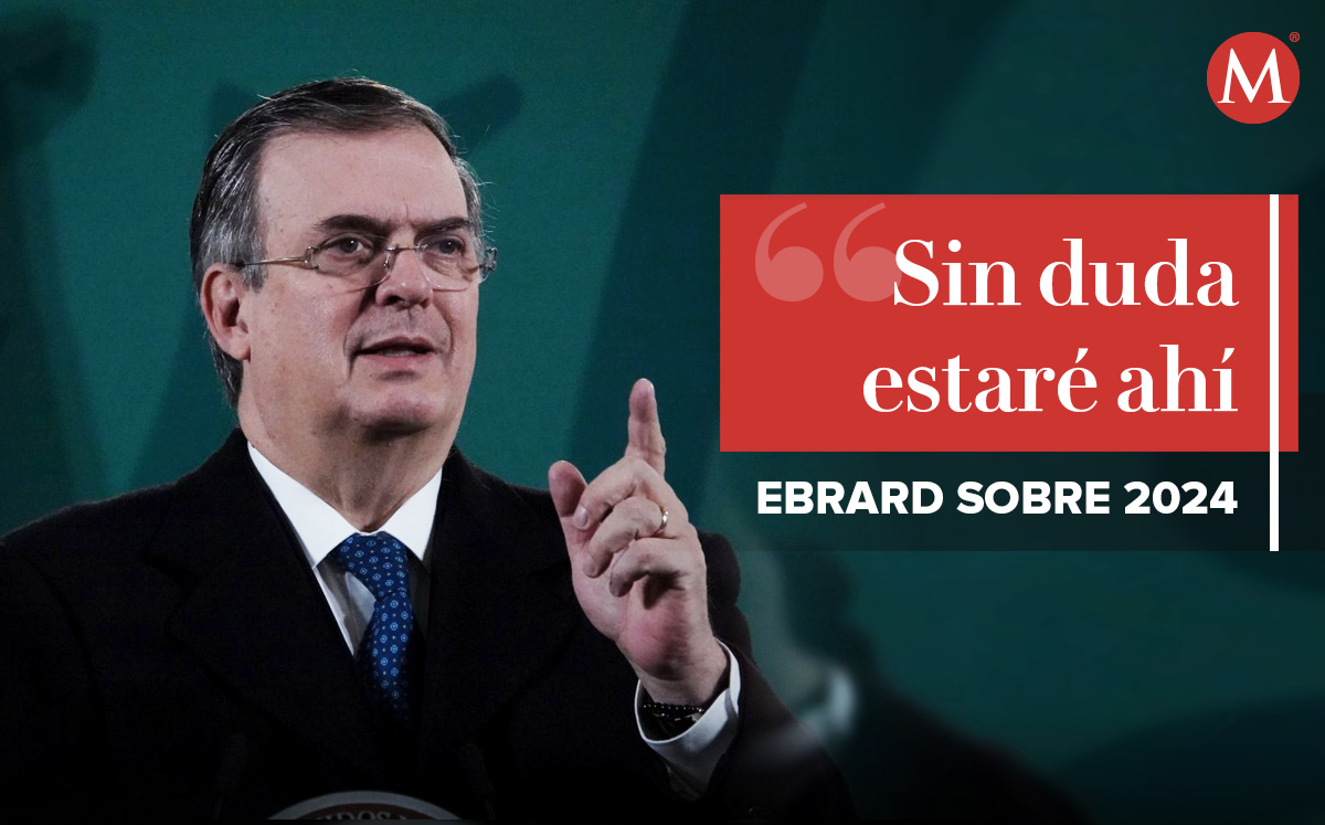 Marcelo Ebrard aseguró que participará en el proceso 2024 | Especial