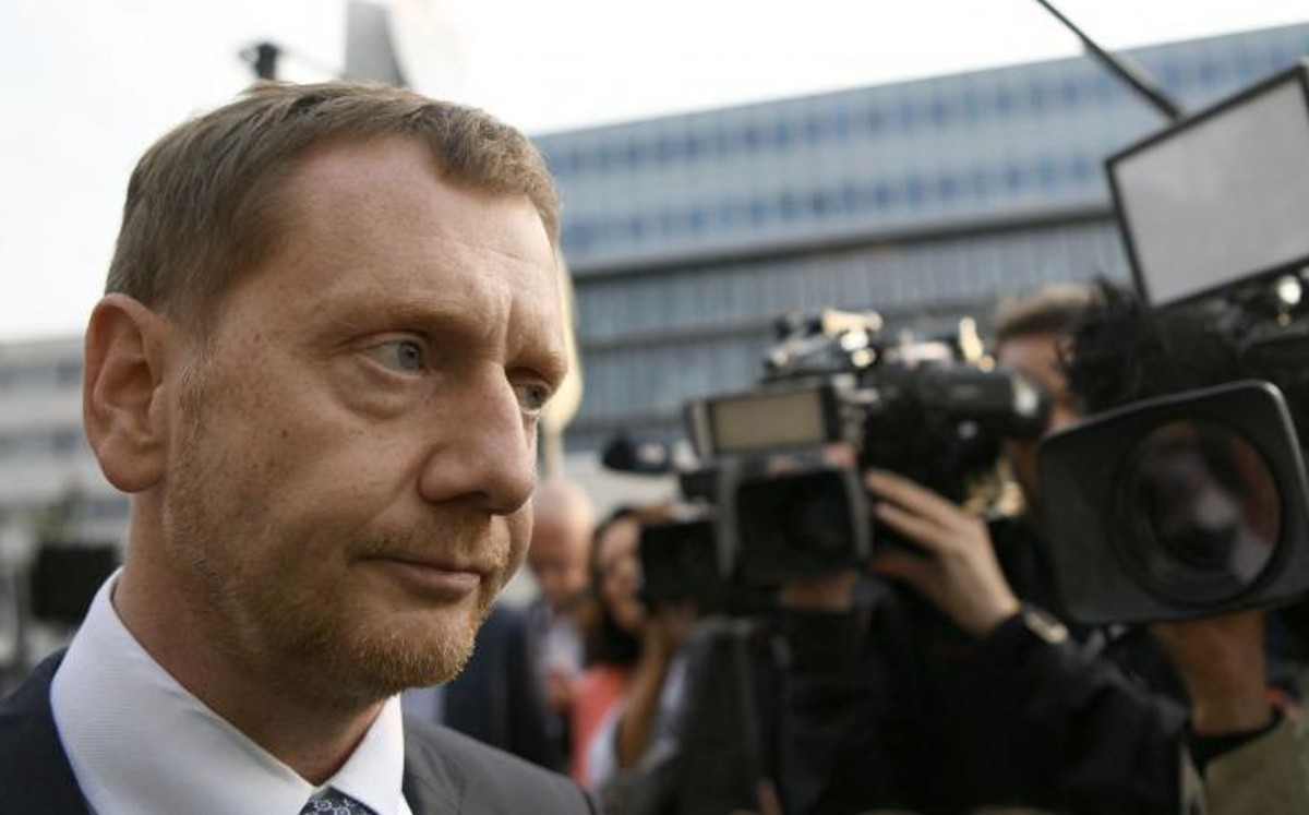 El primer ministro de Sajonia, Michael Kretschmer, ha endurecido las restricciones anticovd. (AFP)