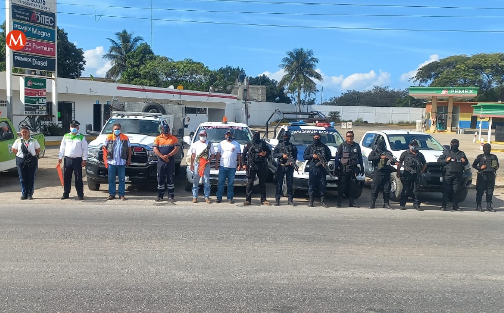 Realizan operativo para evitar accidentes viales en Pueblo Viejo